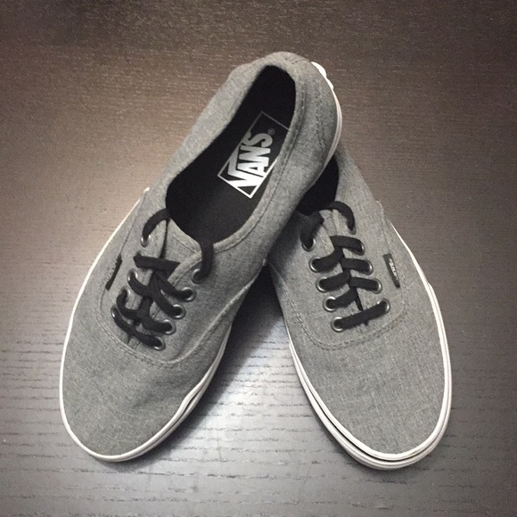 Vans Shoes - Vans, Dark Heather Gray Canvas